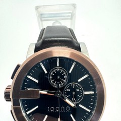 Men s Watch Gucci GUCCI G Chrono YA101202 101.2 Quartz Black Chronograph Leather