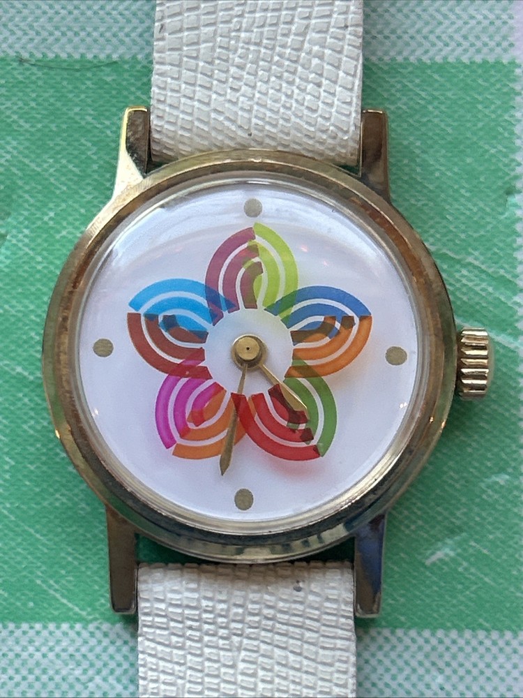 Vintage Lejour Time Co Womens Wind Watch