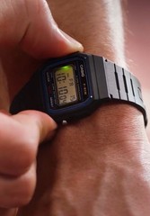 Casio Mens Vintage F91W-1 Resin Strap Digital Sport Watch