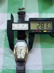 Gramercy Silver Tone Brown Band Women’s Quartz Watch