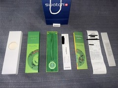 Swatch x Audemars Piguet AP Bioceramic Royal Pop Green Eight All Accessories