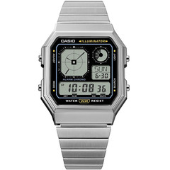 Casio Classic A130WE-1AJF Quartz Black Dial 33.9 mm Watch