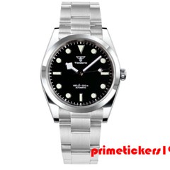 Tandorio Sapphire 36mm/39mm Automatic Men Watch NH35 PT5000 Snowflake Hands Lume
