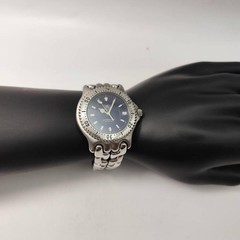Tag Heuer S/el Professional WG1117-K0 Wristwatch 37mm Blue Dial Stainless Steel