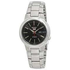 Seiko 5 Automatic Men’s SNKA07 SNKA07K1 Black Dial Stainless Watch