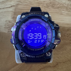 Activa x Invicta ACW8082-020 Digital watch 50mm, Iridescent Purple