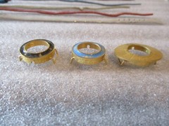 BUCHERER WOMENS INTERCHANGEABLE WATCH MANUAL-5 BANDS+3 RINGS-RUNS GREAT/ACCURATE
