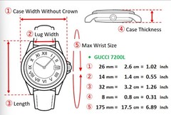 [MINT] GUCCI 7200L 26mm White Roman Dial Quartz Women’s Watch From JAPAN