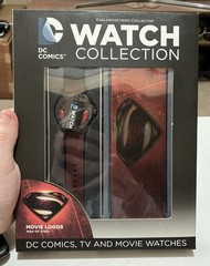 Superman Watch Man of Steel Movie Logo DC Collection Eaglemoss.