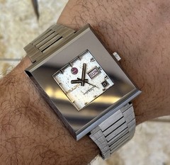 Rare Vintage Rado DiaMaster 10 Automatic TV Case Tungsten Watch Original Box 37m