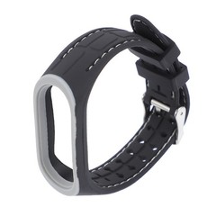 1Pcs Reusable Grey Silicone Wrist Band Strap with Breathable Design