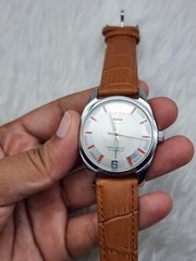 HMT Pilot Mechanical Watch Para Shock 17 Jewels Classic Hand Winding Wristwatch