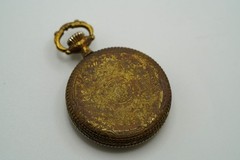 Vintage CARTLAND Enamel Woman’s Mechanical Watch Pendant 4.2cm x 3cm