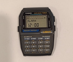 Vintage Casio Data Bank 150 Calculator Watch DBC-150 (1477) Watch Face No Straps