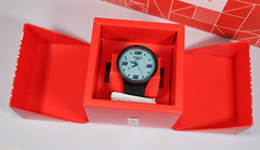 NEW LIMITED SWISS SWATCH BIG BOLD SO27B121 FUTURISTIC GREY GLOW 47MM WATCH GREEN