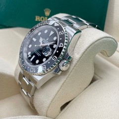 Rolex GMT-Master II 126710GRNR Black Bruce Wayne Stainless Steel Oyster Bracelet