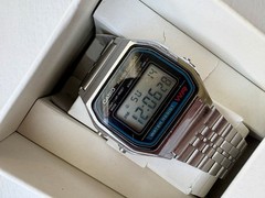 Casio Classic A158WA-1CR Watch – Silver