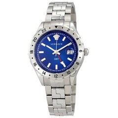Versace Hellenyium GMT Blue Dial Men’s Watch V1101 0015