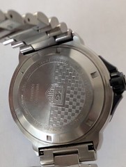 TAG HEUER WAH1010 FORMULA 1 200M BLACK DIAL SS MENS WATCH FOR PARTS OR REPAIRS