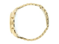 NEW Authentic Michael Kors Lexington Gold-Tone Black Dial Men’s Watch MK8286