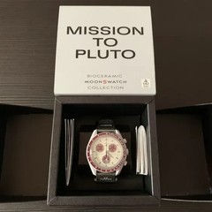 NEW Swatch x Omega Bioceramic Moonswatch Mission To Pluto – Special Collection
