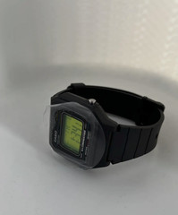 W217H casio watch modified with a green filter, pro upgrades with box and manual