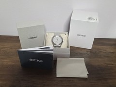 NEW Seiko 5 Sports Field 41mm White Dial Stainless Steel Band Watch HDB007 Japan