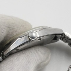 Vintage Seiko Lord Marvel 5740-8000 36000 Silver Linen Arabic Manual Watch SS JP