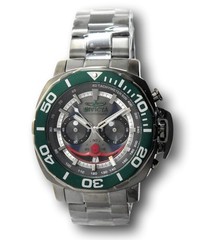 Invicta DC Comics Men’s 48mm Joker Limited Edition Gunmetal Chrono Watch 35074