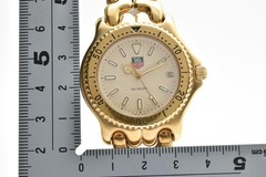 [N MINT] TAG Heuer S/el S94.706M Ivory Dial Gold Men’s Quartz Watch 37mm JAPAN