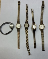 Helbros Quartz Ladies Dress Wristwatch (4EA) + Helbros Manual (1EA)