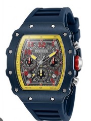 New Invicta Racing Grand Monaco Watch 44mm 69739 Limited Edition With Key Ring