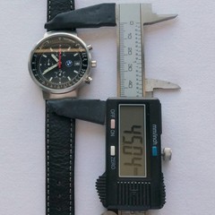 Rare BMW Classic Motorsport Racing Driver Car Accessory Sport Watch Chronograph