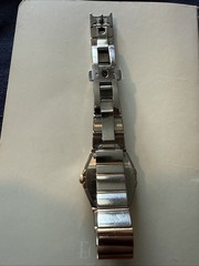 OMEGA Constellation Quartz Supernova Steel & 18k Rose Gold Diamond Bezel