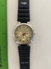 Indian Republic Watch Water Resistant Band New Battery Works Great. Take A Look.