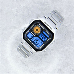 Retro Casio Royale Watch with TWO Colour Screen Mod, pick your own colours