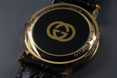 [Exc+4] Gucci 7200M 34mm White Roman Dial Date Quartz Men’s Watch From JAPAN