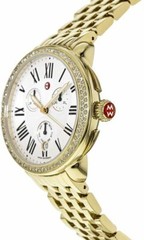 Michele Serein Diamond Gold Tone Chronograph Lady’s Watch MWW21A000011