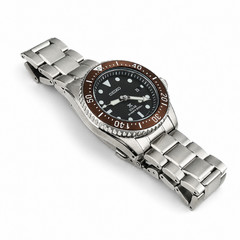 Seiko SNE571 Prospex Solar Diver Scuba Men’s Brown Dial Stainless Steel Watch