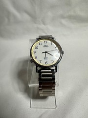 Vintage Timex Easy Reader Indiglo 1996 Silver Tone Flex Band