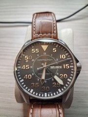 Hamilton Khaki Aviation Pilot Automatic 46mm H647150 Swiss Day Date Men’s