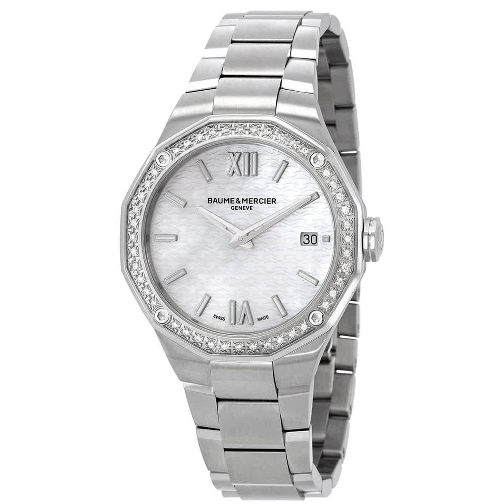 Baume et Mercier Riviera Quartz Diamond Ladies Watch M0A10662