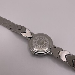 Beautiful Working Women’s Burgi – Wrist Watch Stainless / Blue / Crystal bezel