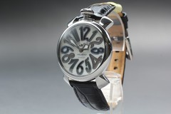 New Belt [N MINT w/ BOX] GaGa MILANO MANUALE 40 9356 Quartz 40mm Ladies Watch
