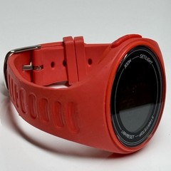 Adidas ADP6128 Adizero Digital Sports Watch Chronograph Red Orange 50mm Case