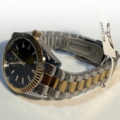 69011 Invicta Specialty Mens Watch 40mm Gold Tone Stainless Steel Black Dial