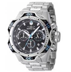Invicta Venom Combat Men’s 52mm Black & Ice Blue Quartz Chronograph Watch 47758
