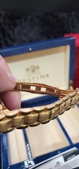 Festina Solid 18k Gold With Diamonds Wrist Watch 💎 Very Rare 50 Grams