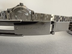 [NEAR MINT] OMEGA Seamaster 120 2571.81 Blue Wave Quartz Ladies Watch 14.5cm