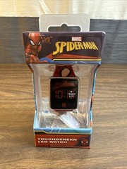 Spiderman Marvel Touchscreen LED Watch NIB Age 6 and Up